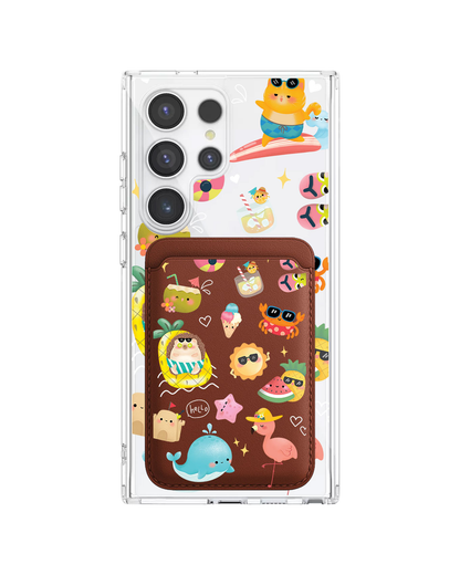 Android Magnetic Wallet Case - Summer