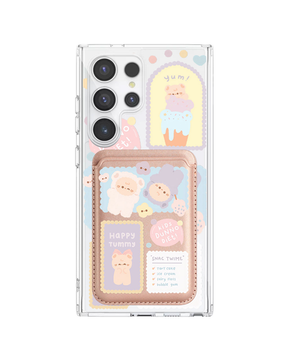 Android Magnetic Wallet Case - Sweets Heaven