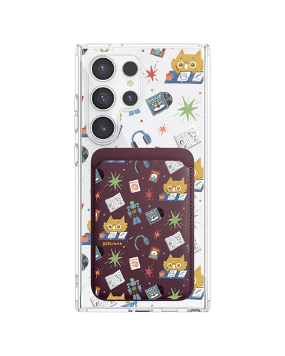 Android Magnetic Wallet Case - Too Much Hobbies
