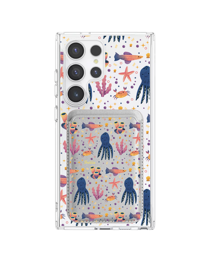 Android Magnetic Wallet Case - Underwater Dreams 1.0