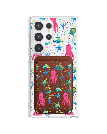 Android Magnetic Wallet Case - Underwater Dreams 2.0