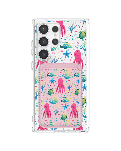 Android Magnetic Wallet Case - Underwater Dreams 2.0
