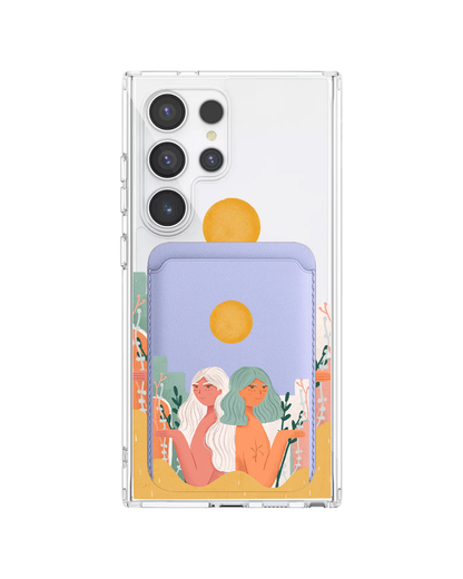 Android Magnetic Wallet Case - We're Beautiful