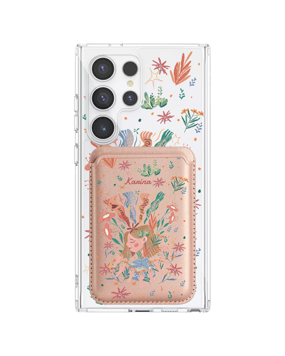 Android Magnetic Wallet Case - You Deserve Love