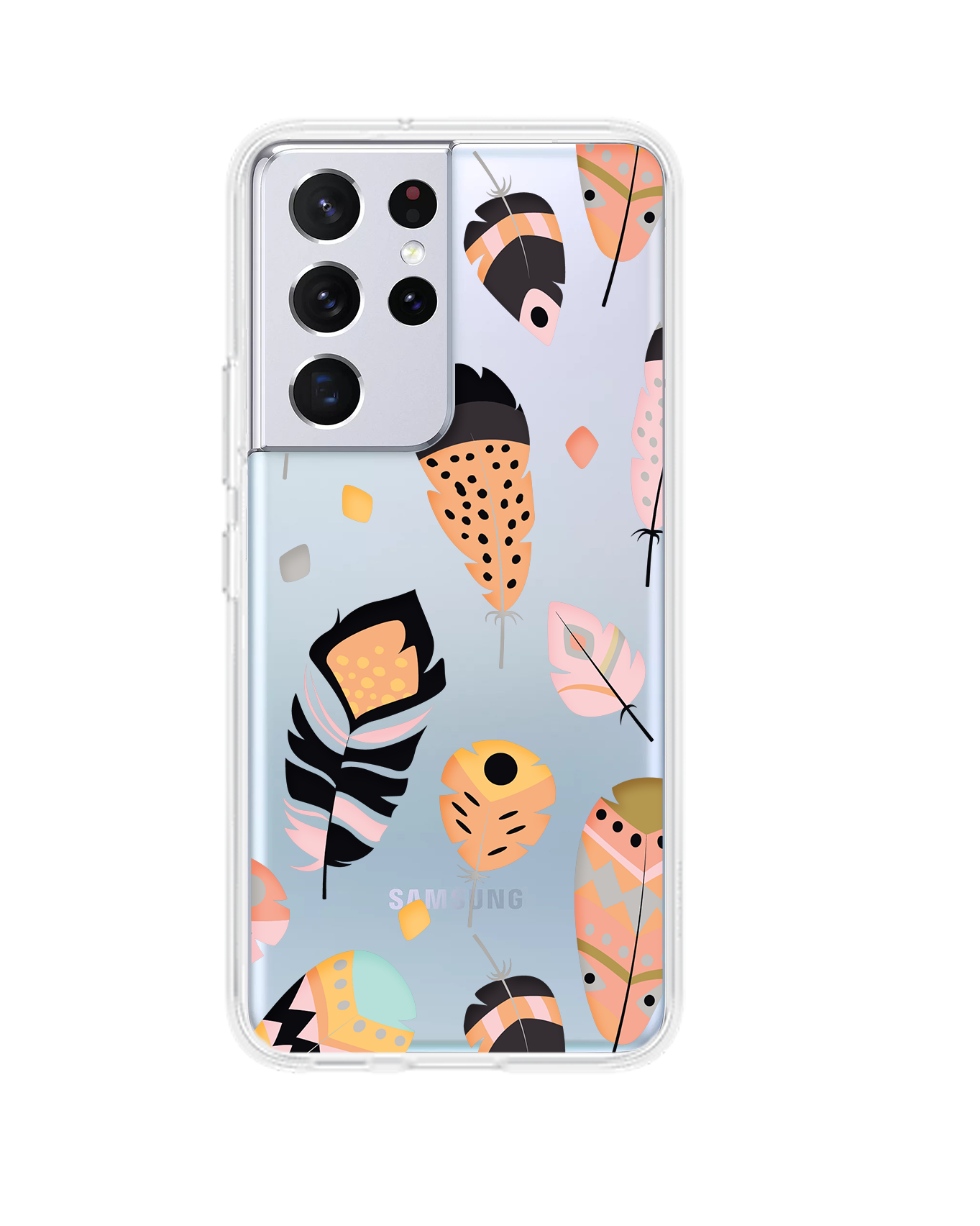 Android Rearguard Hybrid Case - Feathers