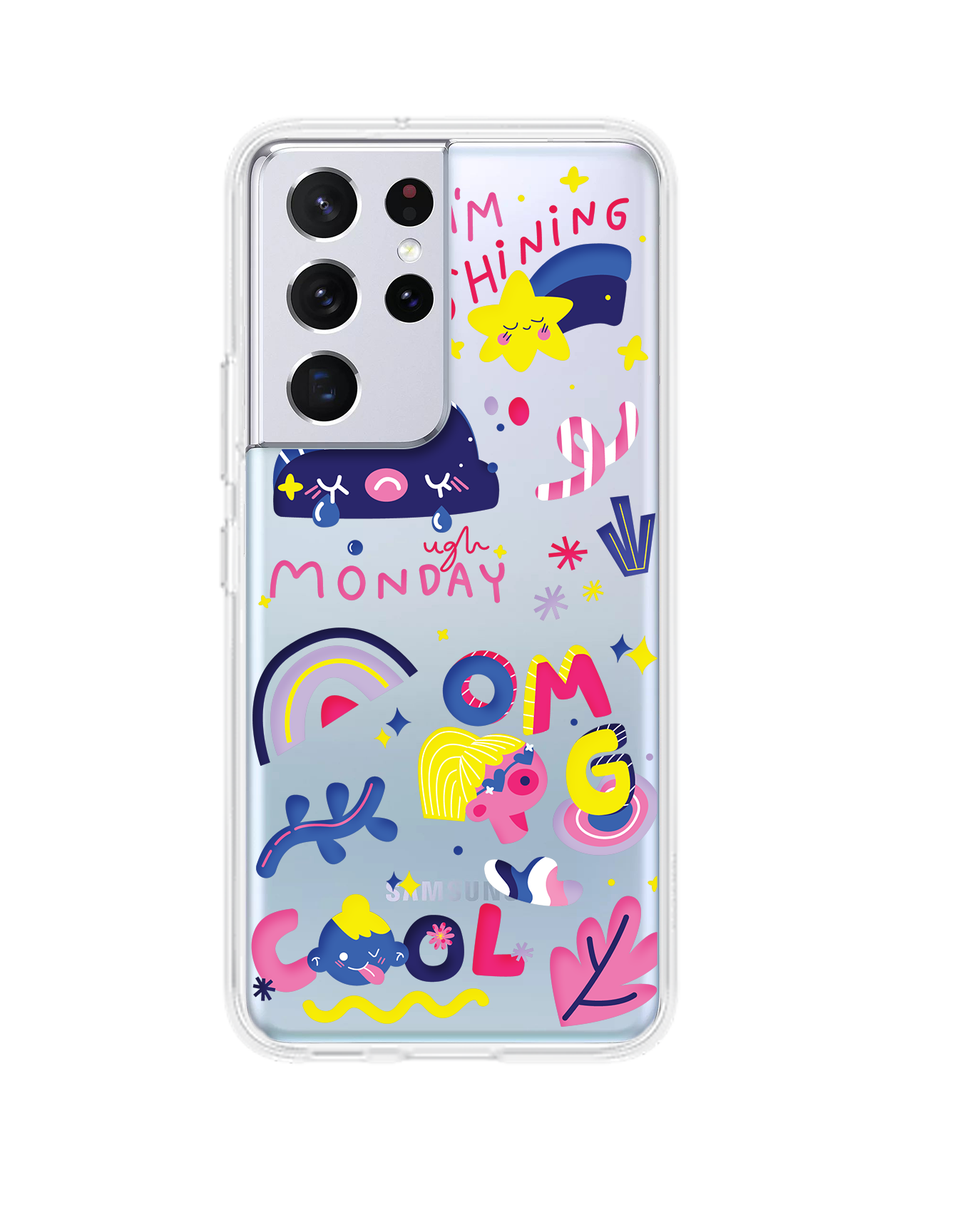 Android Rearguard Hybrid Case - Monday My Day