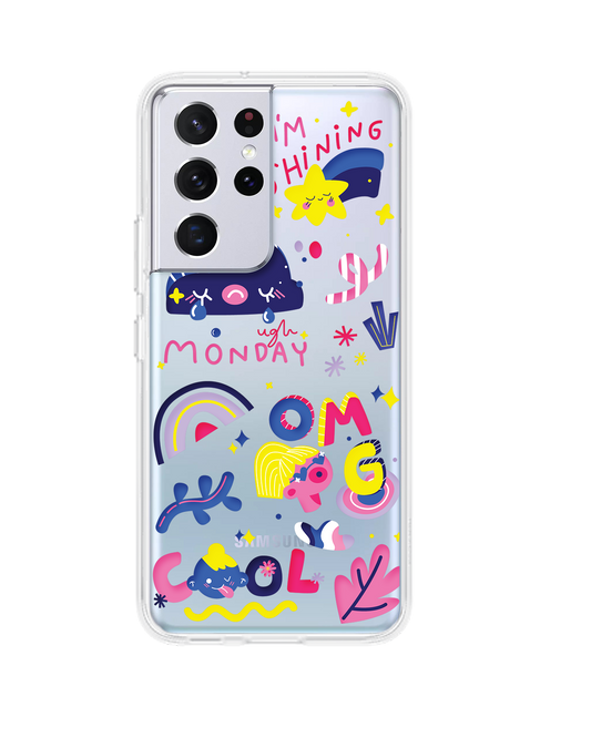 Android Rearguard Hybrid Case - Monday My Day