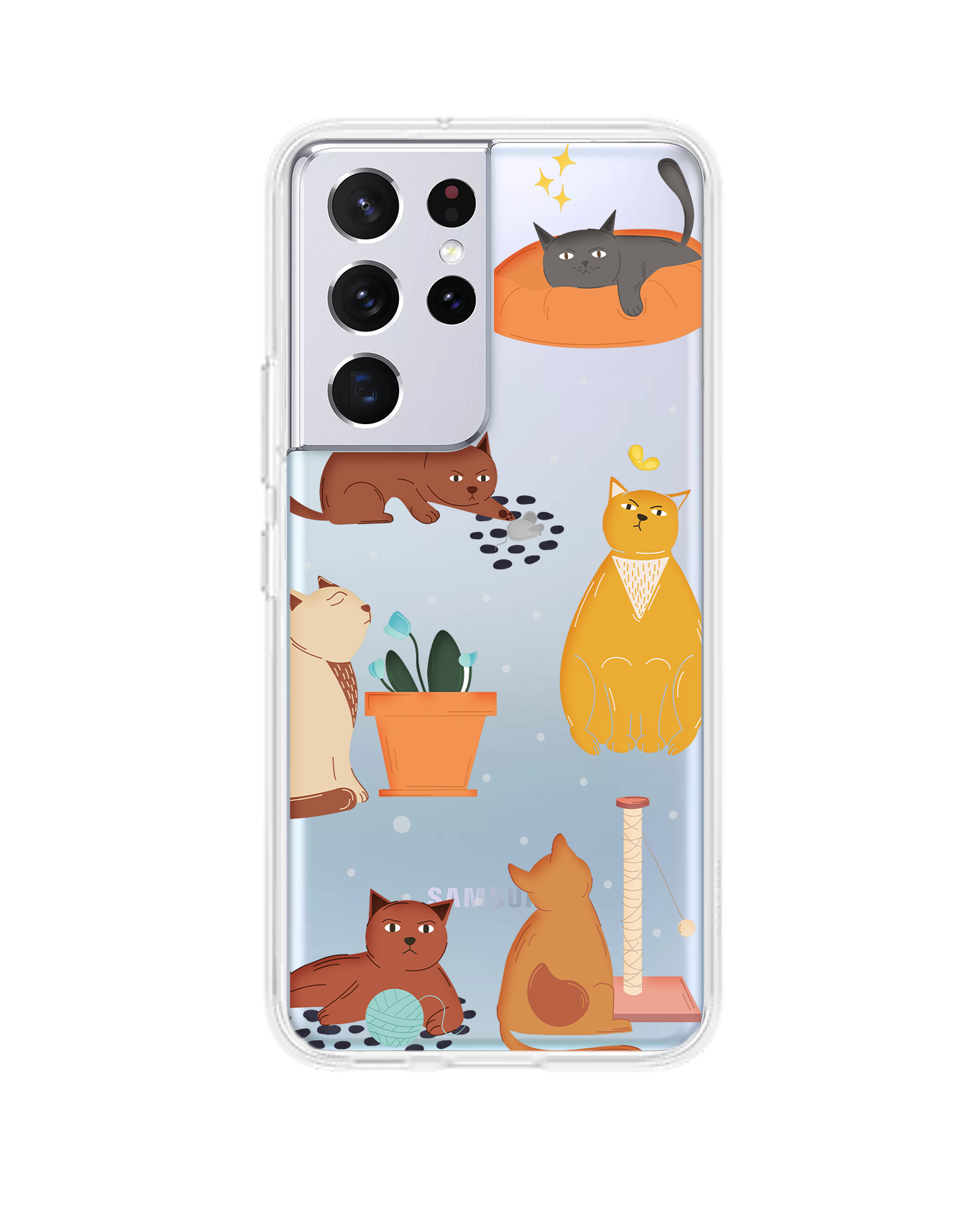 Android Rearguard Hybrid Case - Playful Cat 1.0