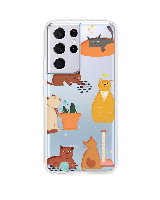 Android Rearguard Hybrid Case - Playful Cat 1.0