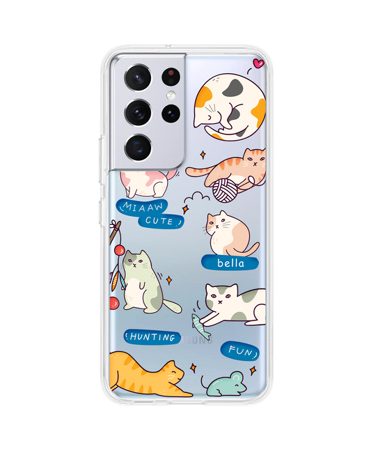 Android Rearguard Hybrid Case - Playful Cat 2.0