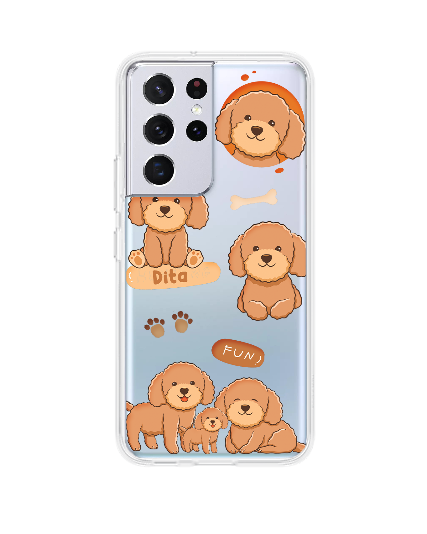 Android Rearguard Hybrid Case - Poodle Squad 4.0