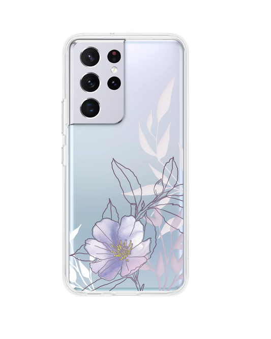 Android Rearguard Hybrid Case - Purple Lily