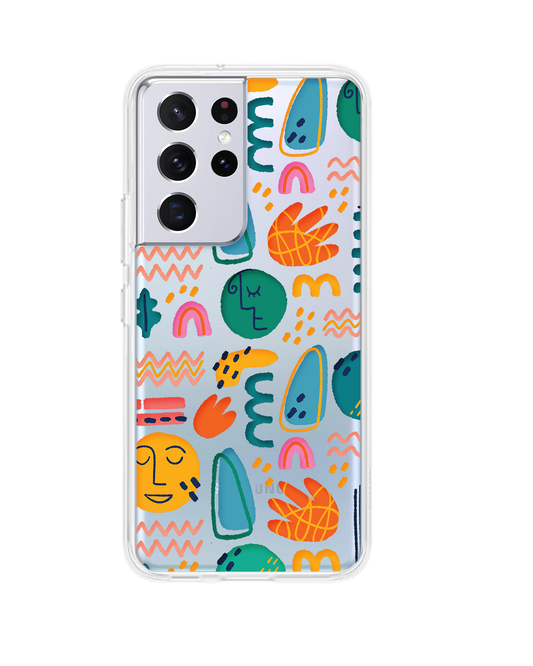 Android Rearguard Hybrid Case - Silent Art