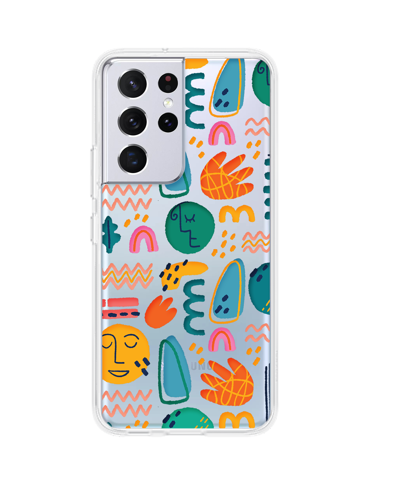 Android Rearguard Hybrid Case - Silent Art