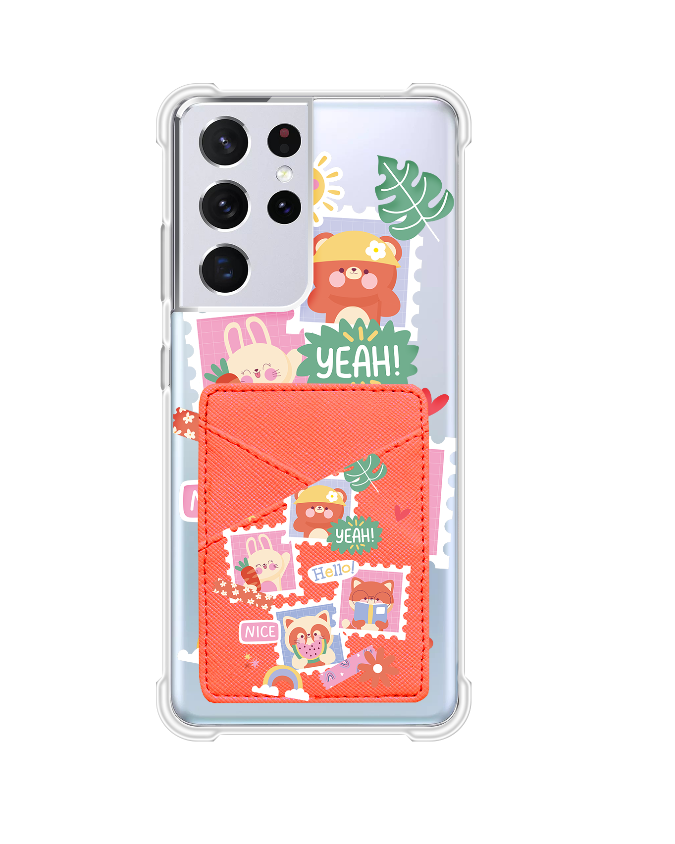 Android Phone Wallet Case - Animal Squad