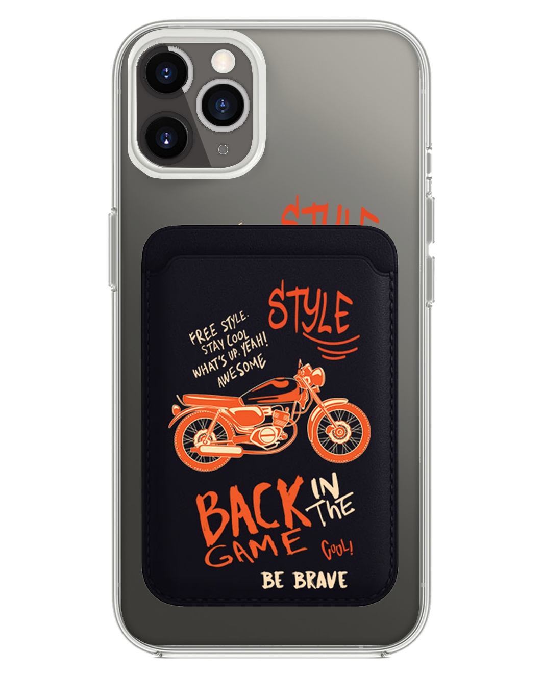 iPhone Magnetic Wallet Case - Back in the Game