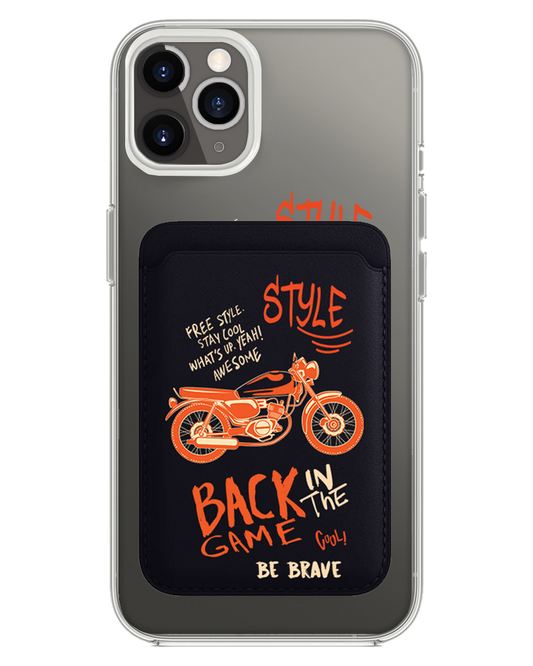 iPhone Magnetic Wallet Case - Back in the Game