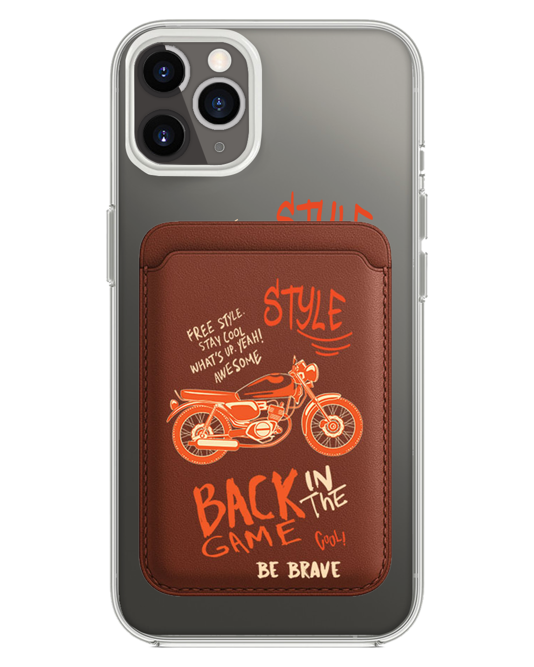 iPhone Magnetic Wallet Case - Back in the Game