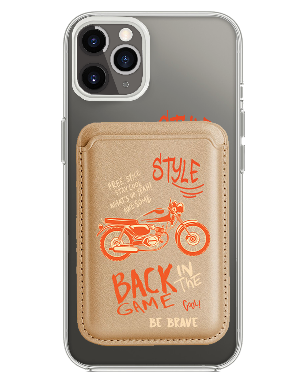 iPhone Magnetic Wallet Case - Back in the Game