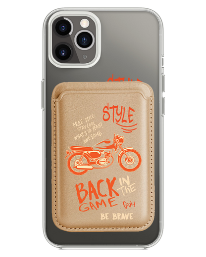 iPhone Magnetic Wallet Case - Back in the Game