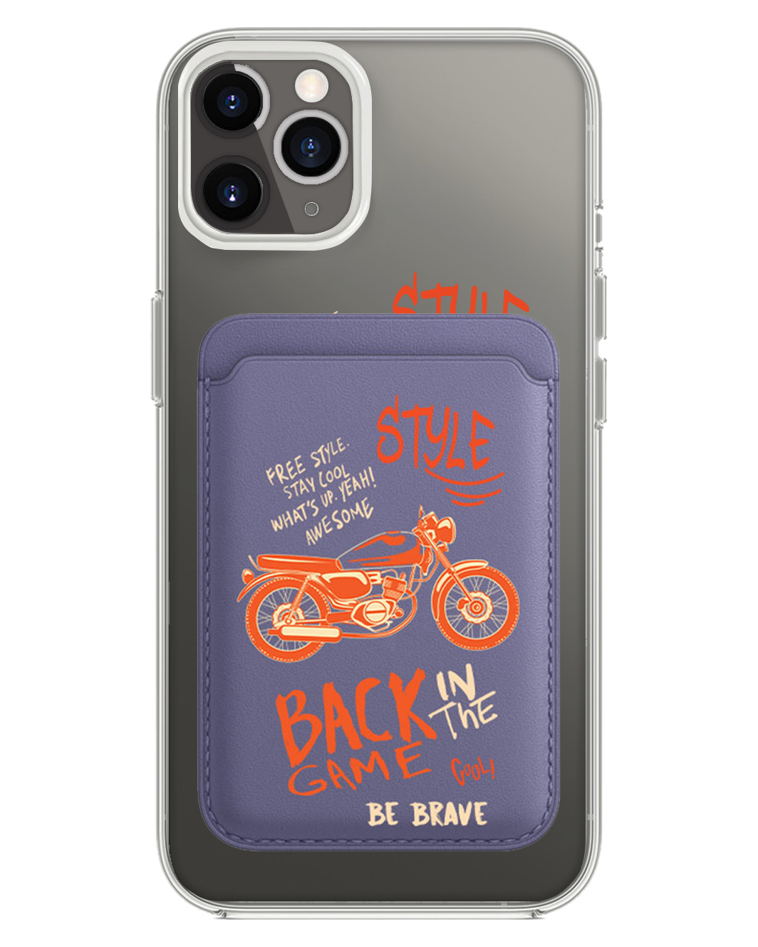 iPhone Magnetic Wallet Case - Back in the Game