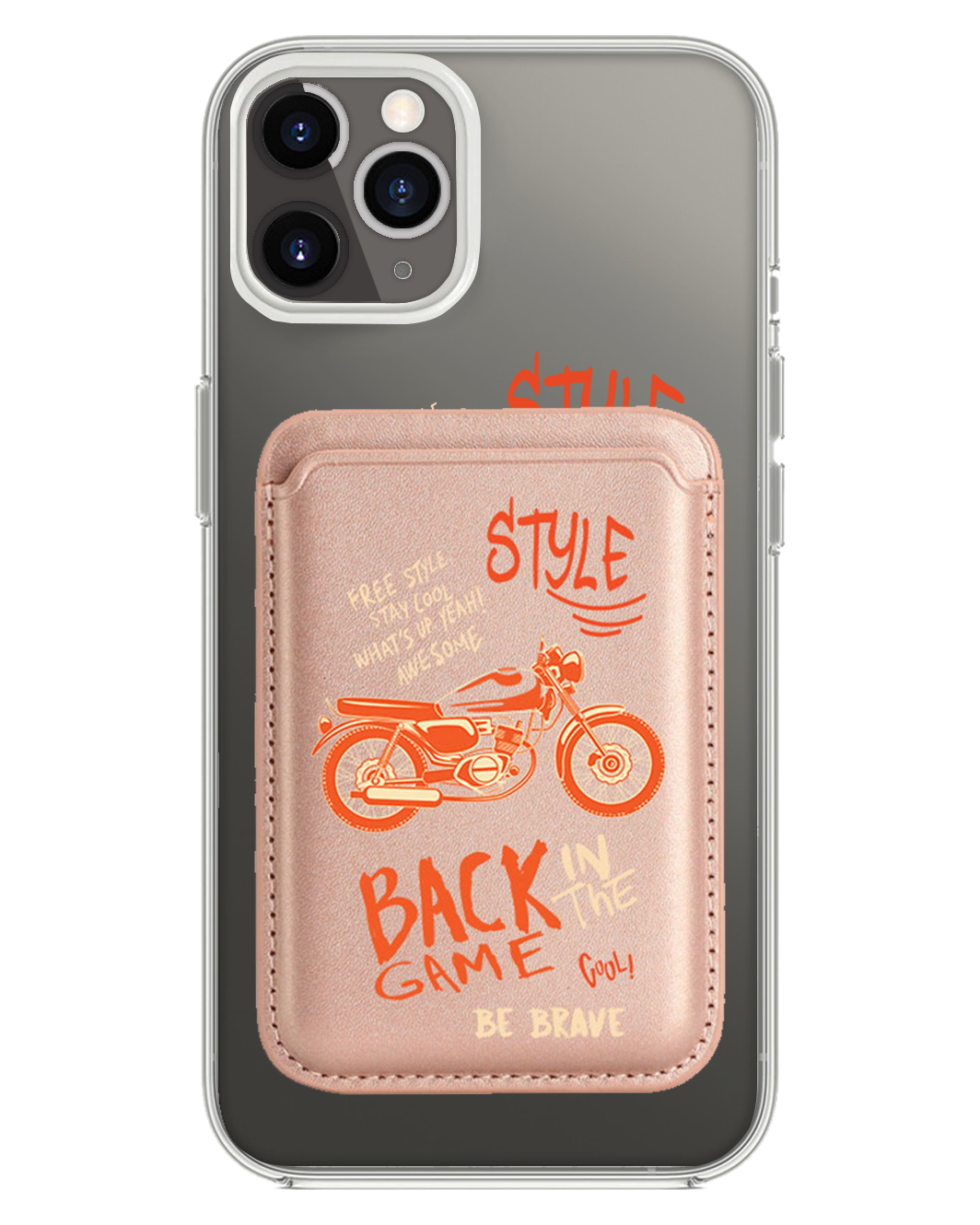 iPhone Magnetic Wallet Case - Back in the Game