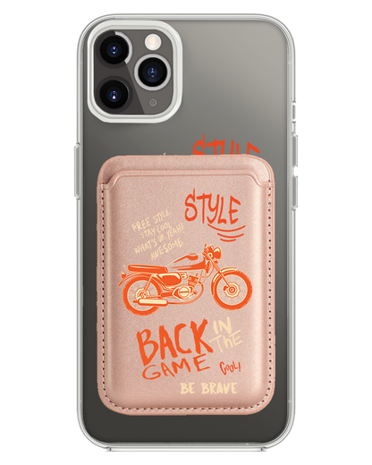 iPhone Magnetic Wallet Case - Back in the Game