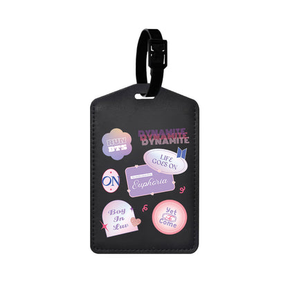 Vegan Leather Bag Tag - BTS Proof