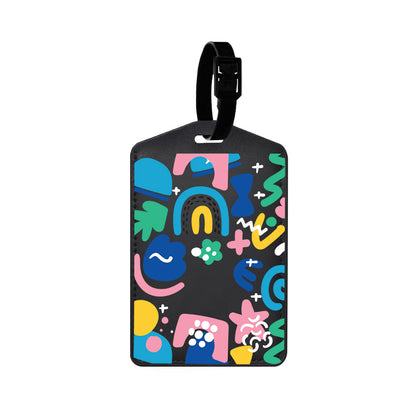 Vegan Leather Bag Tag - Celestial 2.0