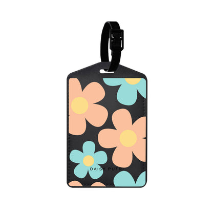 Vegan Leather Bag Tag - Daisy Daze
