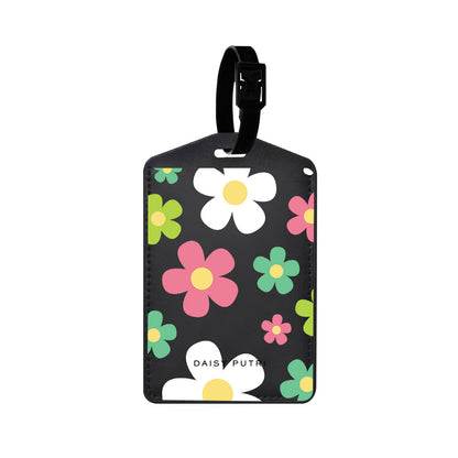 Vegan Leather Bag Tag - Daisy Wild