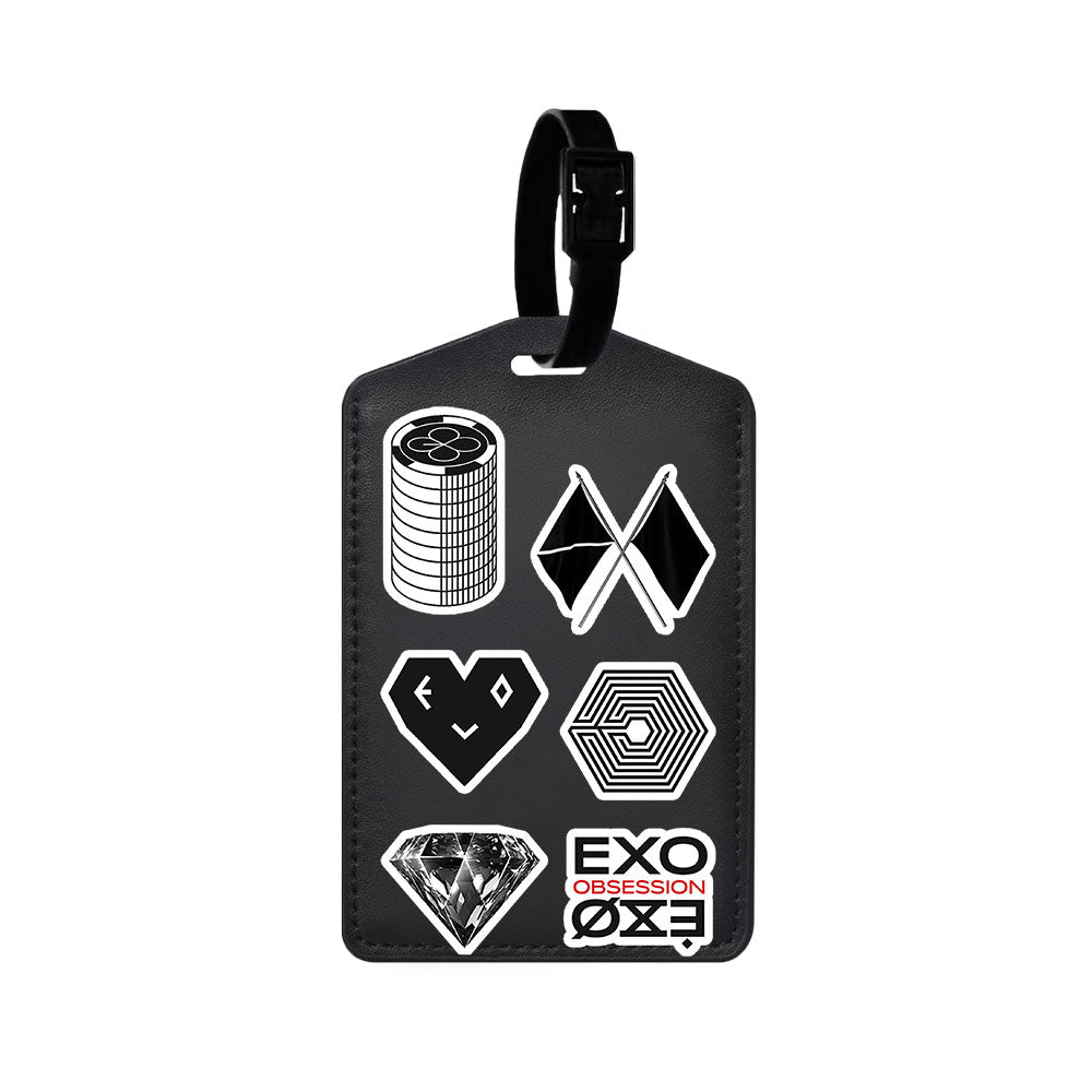 Vegan Leather Bag Tag - EXO Sticker Pack