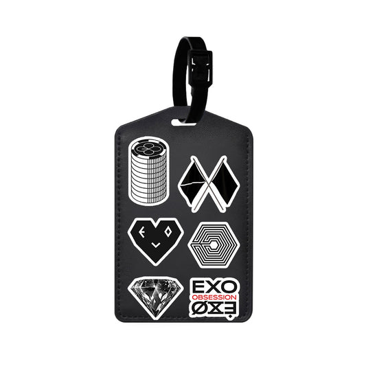 Vegan Leather Bag Tag - EXO Sticker Pack