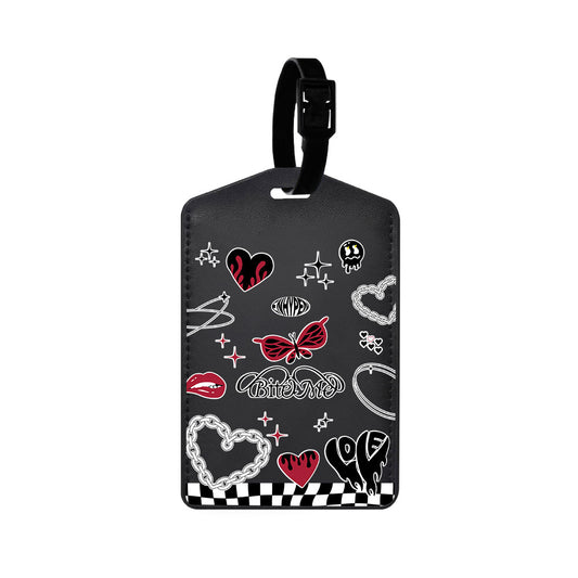 Vegan Leather Bag Tag - Enhypen Bit Me