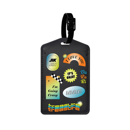 Vegan Leather Bag Tag - Hello Treasure