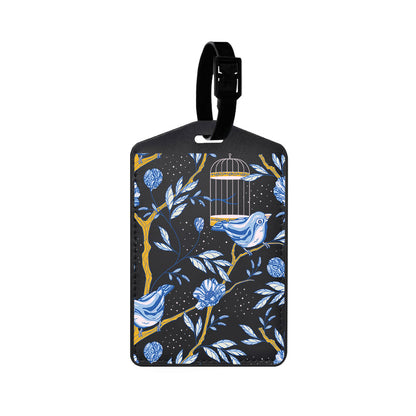 Vegan Leather Bag Tag - Lovebird 10.0