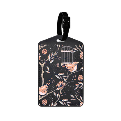 Vegan Leather Bag Tag - Lovebird 13.0