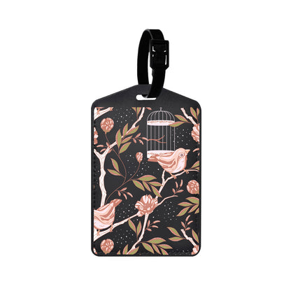 Vegan Leather Bag Tag - Lovebird 14.0