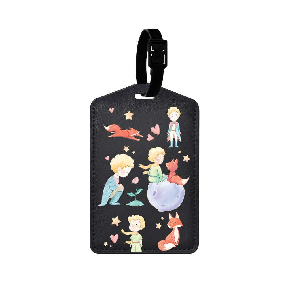Vegan Leather Bag Tag - Little Prince & Fox