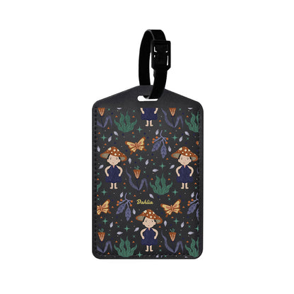 Vegan Leather Bag Tag - Lost in the Forest 1.0