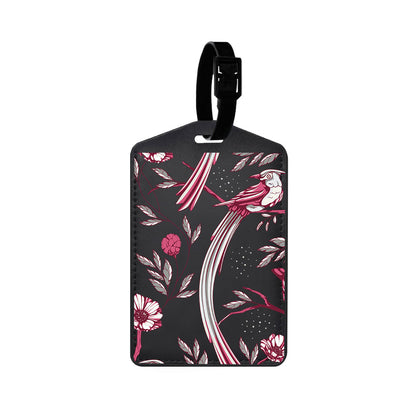 Vegan Leather Bag Tag - Lovebird 6.0