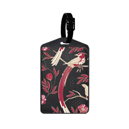 Vegan Leather Bag Tag - Lovebird 8.0