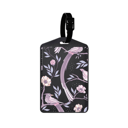 Vegan Leather Bag Tag - Lovebird 4.0