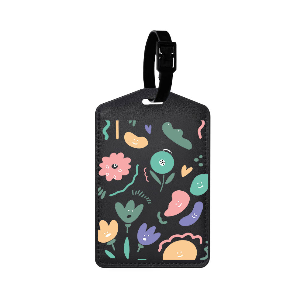 Vegan Leather Bag Tag - Celestial