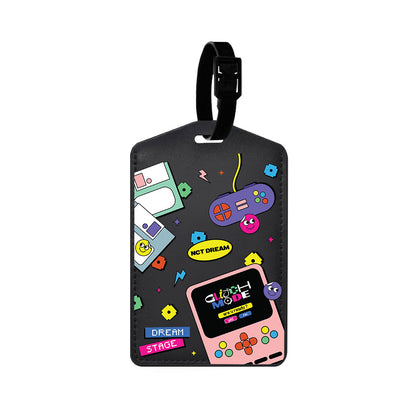 Vegan Leather Bag Tag - NCT Glitch Mode