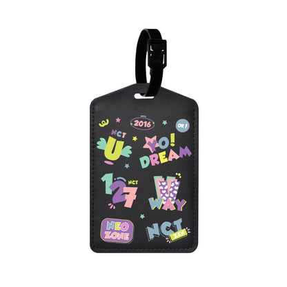 Vegan Leather Bag Tag - NCT Sticker Pack