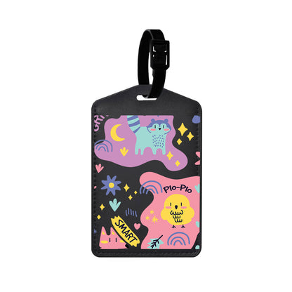 Vegan Leather Bag Tag - Pio n Friends