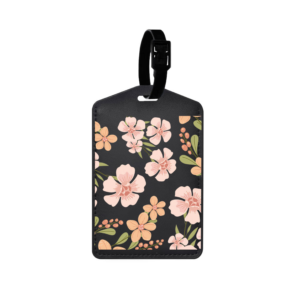 Vegan Leather Bag Tag - Vinca