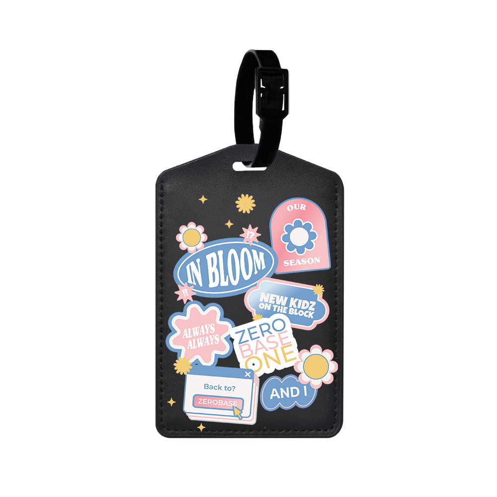 Vegan Leather Bag Tag - Zerobaseone Song Sticker Pack