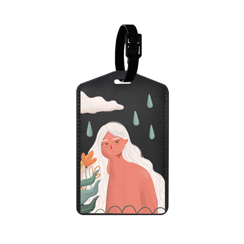 Vegan Leather Bag Tag - Adara